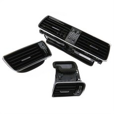 대시보드 센터 콘솔 좌측 우측 에어컨 통풍구 - Passat-R36 B6 B7 3AD819728A 3AD819701A 3AD819702A, 1세트