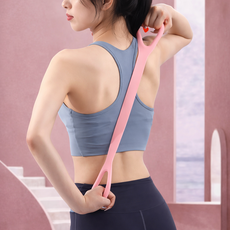 손잡이 스트레칭밴드 [근력강화 ] 고탄력 고무밴드 필라/요가 밴드