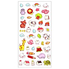 bmk KC인증 어린이 타투스티커 50종 귀여운 캐릭터 아동타투스티커, 1개, TC29