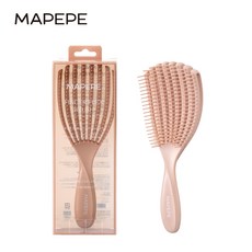 Mapepe 彈力魔掌梳 頭皮按摩 舒緩解壓 髮絲柔順, 1個