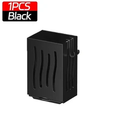 다기능 주방 용품 보관 랙 젓가락 배수 거치대 벽걸이 독립형 커트레이 식기 정리함, 03 1PCS-Black