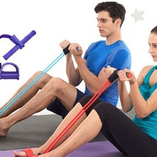 발목 홈트레이닝 풋 실내 복근 스트레칭 근력 기구 허벅지 보조 전신 풀러 페달, 랜덤발송