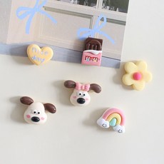 댕댕이커플 6P set 냉장고 현관문 인테리어 사무실 자석 작지만 강력한 귀여운 마그넷, 1.댕댕이커플 A 6pcs 세트 자석