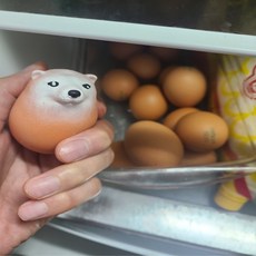 장난박스 시바견계란 쓸모없는쓸데없는선물 스트레스해소말랑이, 말랑귀여운시바계란