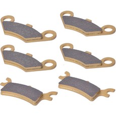 스포츠맨 400용 브레이크 패드 450 500 600 700 800 매그넘 325 330 스크램블러 트레일 블 250 OEM 220242 220398 220244 세라믹 전면 및