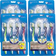 Oral-B 歐樂B Cross Action Pro Expert 35號牙刷 新款, 4入, 4個