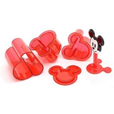 캐릭터 미니 주먹밥틀 미키마우스 1P 도시락 꾸미기