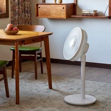 퓨리얼 35cm 3D회전 가정용 무소음 무선 선풍기, 35cm 선풍기 1개