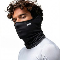 나인에프엑스 여름용 스포츠 자외선차단 마스크, 9FX이그니션블랙, 1개