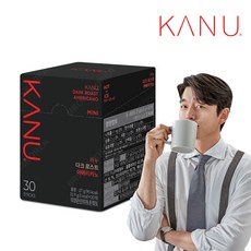 동서 맥심 카누 다크 로스트 미니 30T 아메리카노 커피