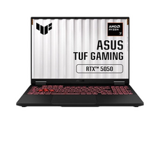 에이수스 2025 TUF 게이밍 A16 라이젠7 지포스 RTX 5050, Jaeger Gray, 512GB, 16GB, WIN11 Home, FA608UH-RV039