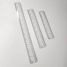 30cm 플라스틱 자 chl66159wS, 1개, 단일