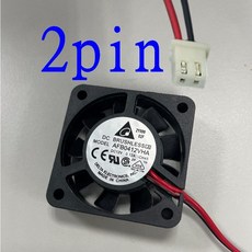 Delta AFB0412VHA 2pin 靜音風扇, 1個, 2pin 靜音風扇,4CM靜音風扇, 靜音變頻風扇