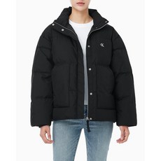 캘빈클라인 진 CALVIN KLEIN JEANS 여성 숏 렝스 스탠드 카라 푸퍼47D577G AWQ294