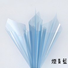 “Be a florist 花藝夢” 防水玻璃包裝紙(20入/包) 原裝包販售 包裝紙 花藝資材 乾燥花 永生花 不凋花, 煙青藍