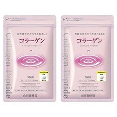 YAMADA BEE FARM 山田養蜂場 日本直送 膠原蛋白 1袋300片 約1個月用量, 300片, 2個