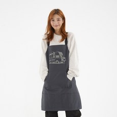 [울프라운치]캠핑 앞치마 CHA BAK, FRE, DARK GREY, 1개