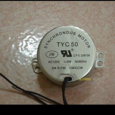 JW TYC 50 交流120V <=4W 50/60Hz 同步馬達 (涼風扇專用)