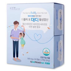 100일전 부터 더폴릭포대디 활성엽산/ 임신 준비하는 예비 아빠 남편 남성 활성형 엽산/100정, 100정, 1개