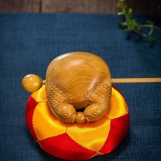 黃楊木 雙魚木魚, 如圖所示, 1個