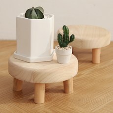 Naeiluigonggan 2 件套泡桐二頭肌多功能底座, 木頭色