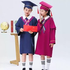 유치원 학사모 가운 세트 어린이집 졸업 복장 초등학생 졸업식 모자