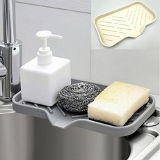 비누 받침대 대형 실리콘 거치대 다용도 수납 트레이+노드커머스Shop, 빠른배송
