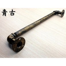 CBX-JA 工業風6分管門把 美式復古穀倉門拉手, 青古,30cm, 1個
