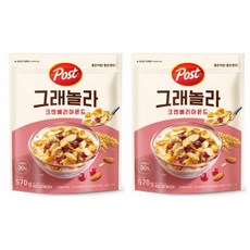 포스트 그래놀라 크랜베리 아몬드 시리얼, 570g, 10개
