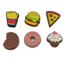 쿠쿠스토어 Pcs 귀여운 테니스 댐프너하트 모양의 진동 감쇠기 라켓 음식 댐퍼, 01 Mix color 1