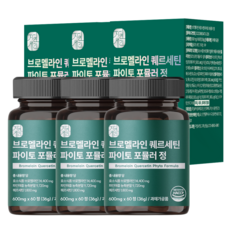 자연새긴 브로멜라인 퀘르세틴 파이토 포뮬러 정 식약처 HACCP, 3개, 60정