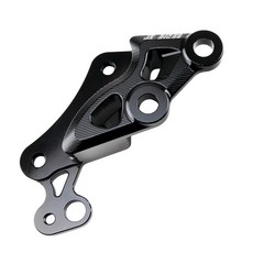 JZ BIKES DRG 1.0 & 2.0 MMB CU 前對四卡鉗座 鋁合金 藏線溝槽 適用 260MM 碟盤, 黑色
