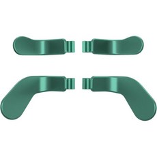 eXtremeRate 엘리트 컨트롤러 패들 교체형 교체 액세서리 Xbox One 시리즈 2 코어 컨트롤러용 메탈릭 아쿠아 그린