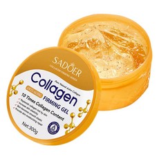 Sadoer緊緻保濕凝膠 蘆薈凝膠 維生素C 補水 舒緩 曬後修護, 1個, 抗皺緊緻 黃