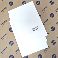 100g 모조지 A3사이즈 100매 보고서 리포트 인쇄용지, A3, 100개