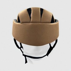 머리 보호대 노인 부상방지 어르신 방지 헬멧 낙상 두상 충돌 모자 가드모자 환자 성인용, 카키-전면 직물