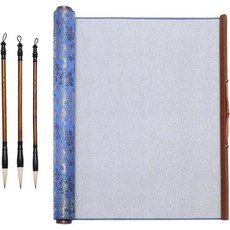 잉크 사용하는 중국 서예 연습 붓펜 부직포 물서기, 1개, 1. Blue