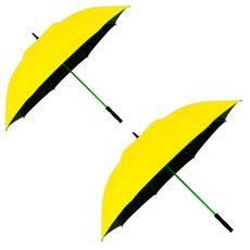 TON RACING 撞色加大傘面雨傘，多人共用超潑水玻璃纖維傘骨堅固耐用