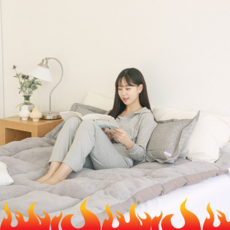 리아모드 사계절 양면 토퍼 도톰하고 푹신한