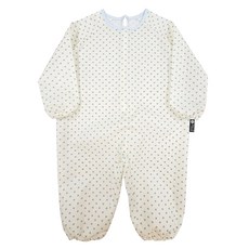 유아동 전신미술가운 일반형, 크림하늘하트