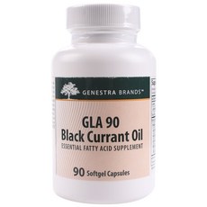 GENESTRA BRANDS 無麩質無糖GLA 90黑醋栗油軟膠囊, 1個, 90 件