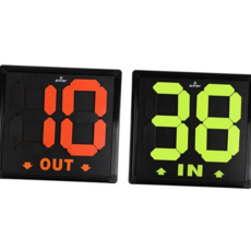 경기 선수 교체판 휴대용 심판용 알루미늄 축구 선수 교체판 수동 교체용 변경판 경기용 기록판 표시판