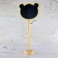 스탠드형 미니 메모 칠판(곰돌이) sta+86090Ga