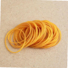 사무용고무줄 교재용고무줄 다용도 TBZ 50개입 김밥포장 노란고무줄, 본상품