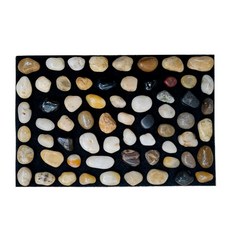 발 지압 매트 보드 발바닥 마사지 자갈, 1개