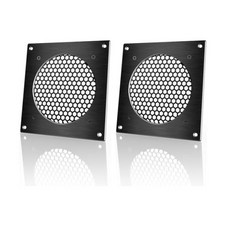 PC 컴퓨터 AV 전자 캐비닛용 AC 인피니티 환기 그릴 120mm 팬 1개 장착, 6 Inch (Pack of 2)