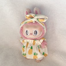 앤쏘홈 라부부옷 인형옷 소품 원피스 (인형미포함), 파인애플 드레스