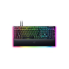 레이저코리아 블랙위도우 V4 Pro 리니어 한글각인 게이밍 키보드, 블랙, RZ03-04683200-R3K1, 녹축