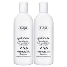 지아자 산양유 단백질 헤어 린스 컨디셔너, 200ml, 2개