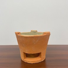 Shark 潮州紅泥炭爐 手工煮茶功夫茶具, 1個, 小號炭爐【送烤網】14.5cm